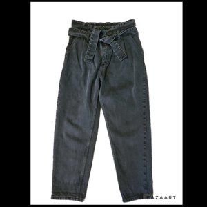 * Urban outfitters BDG  Paper bag waisr blackwash jeans